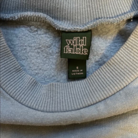 Wild Fable Blue Sweatshirt - Picture 2 of 3